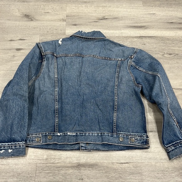 NEW GRLFRND Denim Kim Boyfriend Trucker Jacket - Picture 7 of 7